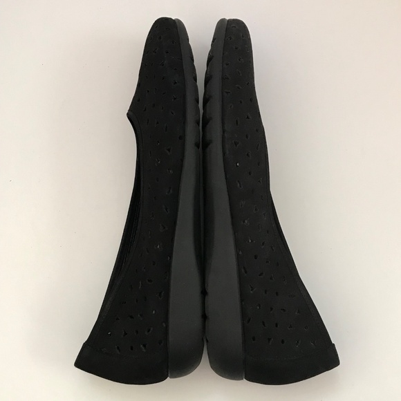 MUNRO Aubrey Ballet Flat Suede Comfort Loafer Black Women’s Size 13 - Picture 10 of 16